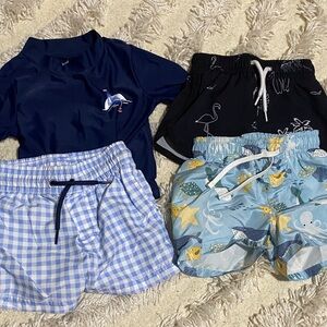 Lot of 12 month boys swimwear